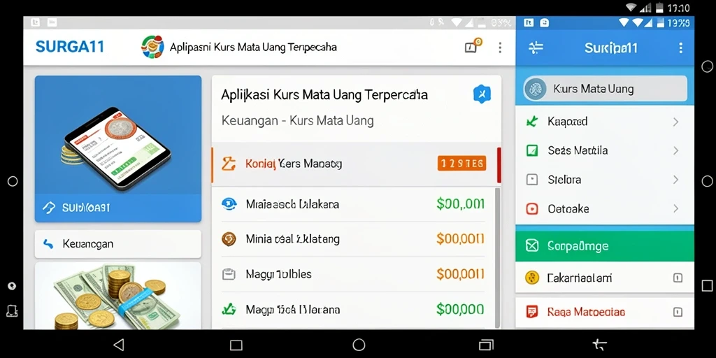 Tampilan antarmuka SURGA11 yang informatif dan mudah digunakan.